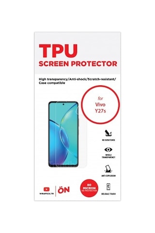 Vivo Y27s Ekran Koruyucu Tpu Film