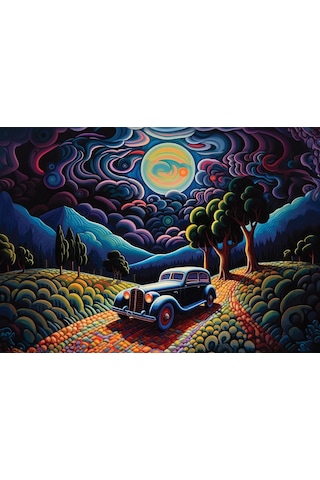 Art Puzzle Transilvanya'da Bir Gece