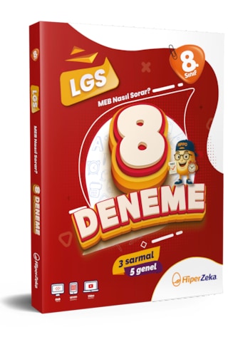 2027 Lgs 8. Sınıf 8 Deneme 3 Sarmal & 5 Genel