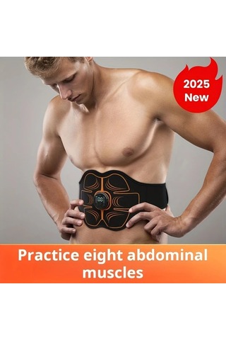 Fochsia Yeni Masaj Aleti Titreşimli Fitness Kemer Spor Ekipmanları Turuncu 30 Seviye Masaj Gri