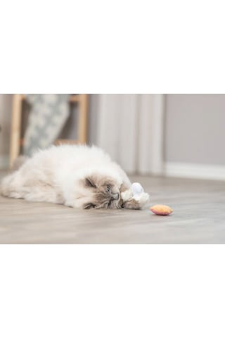 Trixie - 47 - Kedi Oyuncağı, Dondurma Ve Kek Şeklinde, Peluş, - Hcctrend - Kediotlu 7cm