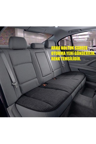 Oto Koltuk Koruyucu Minder 3'lü Set