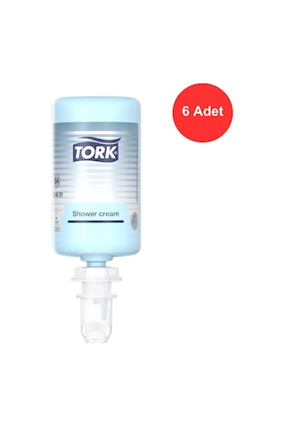 Tork El, Saç Ve Vücut Banyo Duş Kremi 1 Litre X 6 Adet 424601