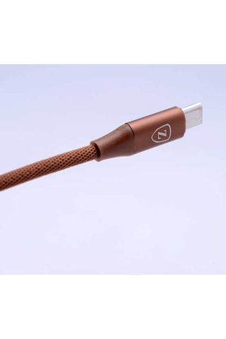 Kahverengi Metal Uçlu 8600 Micro Usb Kablo