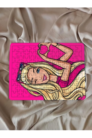 Çocuk Puzzle Ahşap Barbie 2 108 Parça