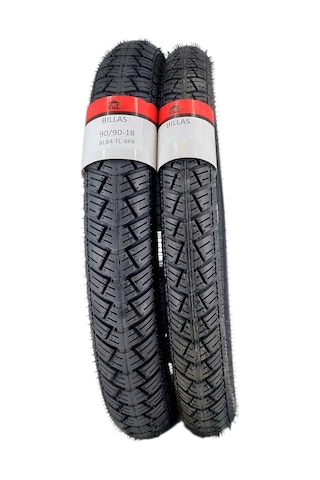90/90-18 Ve 275-18 Tl Tubeless - Dubleks Bl084 Motosiklet Lastiği Takımı