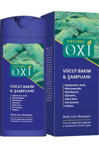 Oxi Natural Vücut Bakım Şampuanı 300 Ml. Duş Jeli