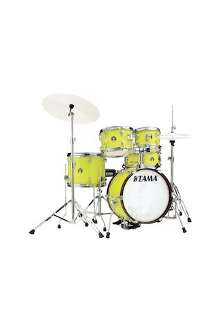 Tama Ljk56h5-fym Club-jam Fluorescent Yellow Mist 5 Parça 16b/8t/10t/12f/12s Sınırlı Üretim Akustik Davul Seti