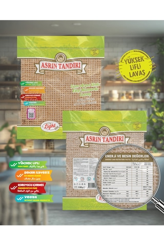 4'lü Lavaş Paketi 2 Paket Ekşi Hamurlu Arpa+2 Paket Ekşi Hamurlu Yulaf 4x330gr.