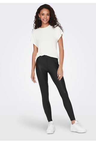Only Onlsanıra Coated Leggıng Jrs 15276916 Siyah 001