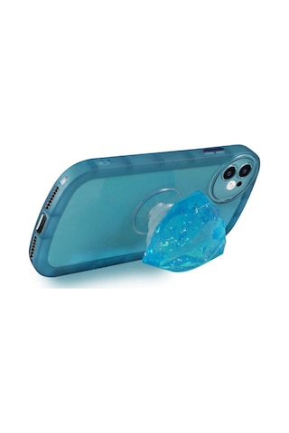 Apple Uyumlu iPhone 11 Kilif Diamond Pop Soketli Renkli Kapak 553932210