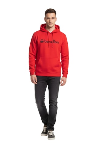 United Colors of Benetton Erkek Sweatshirt 71040 Kırmızı