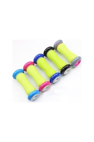 Neevoyu Spor Sonrası Kas Rahatlatıcı Masaj Rulosu - Tpr-pvc Malzemeyle Ev, Ofis Ve Spor Salonu Kullanıma Uygun - Gri/pembe/mavi Seçenekleri Siyah