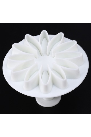 46 Adet Fondan Kek Kalıp Seti Çiçek Kek Dekorasyon Araçları Mutfak Pişirme Kalıplama Kt Şeker Zanaat Yapma Kalıp Cooke