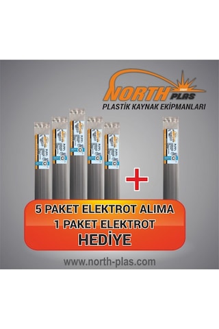 Plastik Elektrot - Kaynak Çubuğu - P (Pp) Siyah ( Geniş )