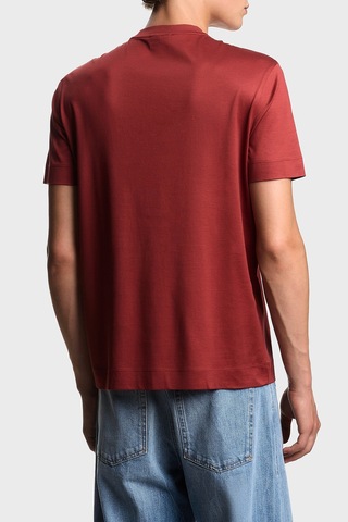Emporio Armani Erkek T Shirt Em002838 Af10761 U5035 Kırmızı Kırmızı