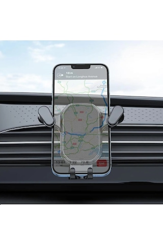 Klipsli Araç Telefon Tutacağı Klima Peteği Telefon Tutacağı Yaylı