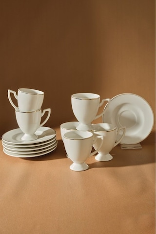 Karaca  Boyoz 6 Kişilik Kahve Fincan Takımı 85 ml