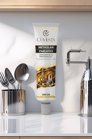 Cuvesta Metaglan Parlatıcı Gümüş/bakır/altın/krom/çelik/pirinç/nikel Parlatma Cilası Tekli 92939655