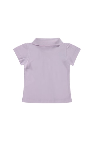 Civil Baby Çiçek Nakışlı Basic 6-18 Ay Tişört - Lila
