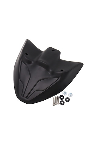 Moveevo Yamaha Tracer 700 2016-2019 Ve Gt 2016-2021 İçin Abs+metal Mat Siyah Ön Fender Uzantı Seti