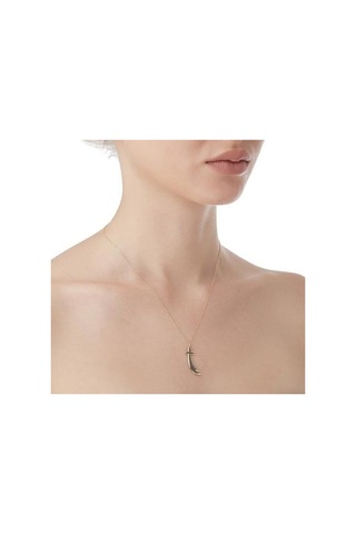 Gülaylar - Altın 14 Ayar Kılıç Kolye N11.31757