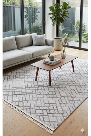 Padişah Halı 200x290 Sümela Koleksiyonu 64251-096 Gri