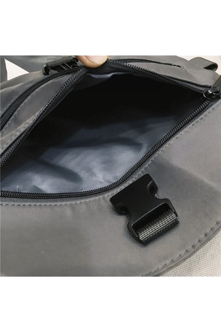 Sokak İş Elbisesi Çapraz Askılı Omuz Çantası - Gri