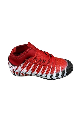 Lion Çocuk Halı Saha Spor Ayakkabı Kırmızı Siyah Beyaz - 682771362 Kırmızı Siyah Beyaz