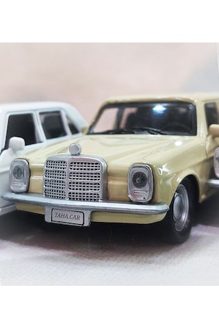 Benz W114 Çek Bırak E220 Metal Araba Diecast 1:36 Model Oyuncak