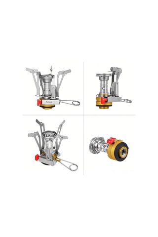 Youmex "aomiun Katlanır Kamp Ocağı - 3000w Paslanmaz Çelik, Hafif Ve Taşınabilir" Gümüş