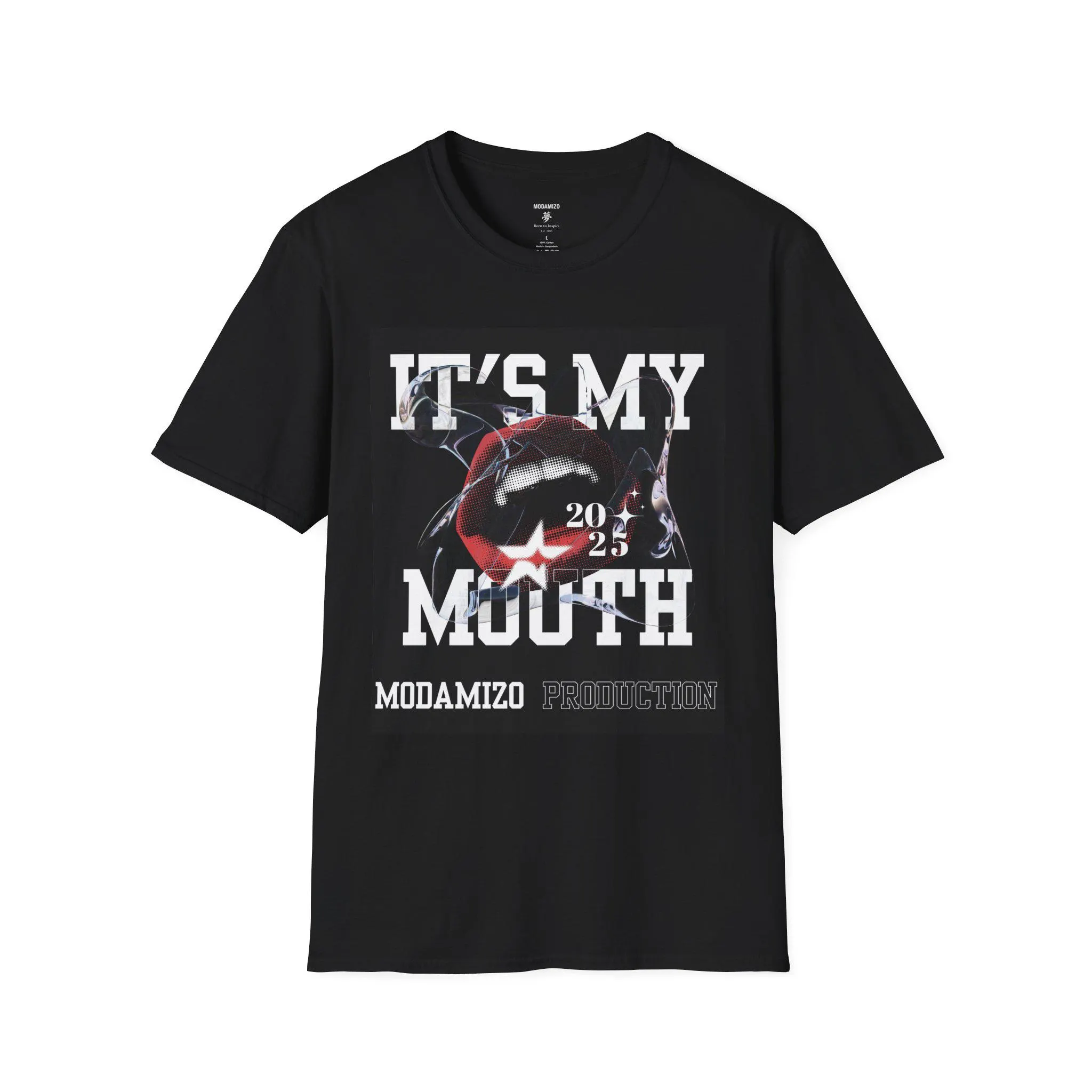 Cesur İfade Tişörtü: Unisex Ring-spun Pamuk Grafik Tişört