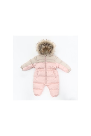 Benitto Kids Kız Bebek Pembe Astronot Tulum Pembe