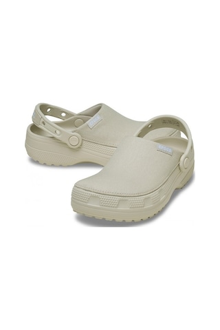 Crocs Classic Craffed Clog Erkek Terlik Bej