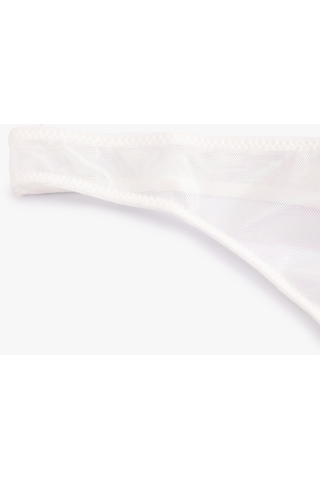 Koton Tül String Külot Beyaz 4slk30168mk Beyaz
