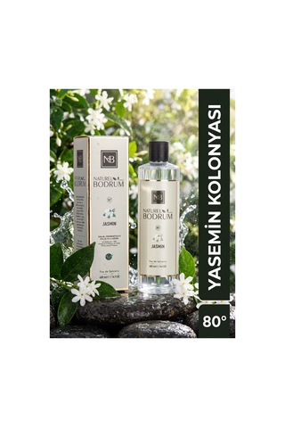 Bodrum Çiçek Bahçesi 3'lü Kolonya Seti 400 Ml Dökmeli Kapak Jasmin + Lilac + Lavander 80