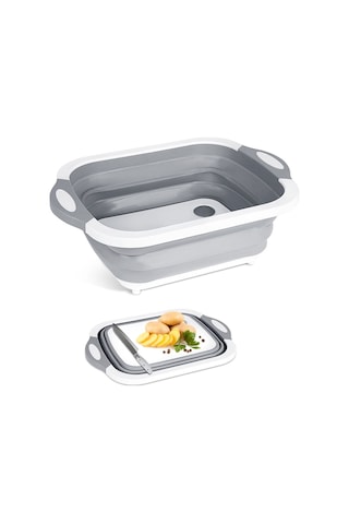 Katlanabilir Süzgeçli Kesme Tahtası Ve Badya Adaçayı