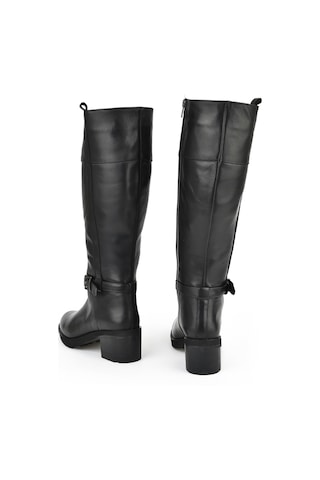 Ziya, Kadın Hakiki Deri Çizme 15319z8006 Siyah 15319z8006 000 Siyah