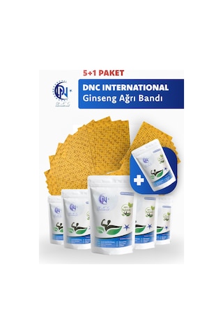 Hızlı Etkili Doğal Ginseng Bandı Eklem Için Rahatlatıcı Uzun Süreli Etki 5 1 Paket