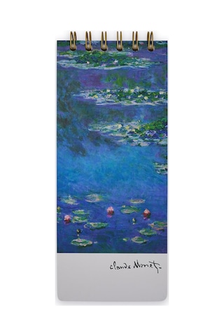 15x21 Spiralli Gallery - Monet Water Lilies Çok Renkli