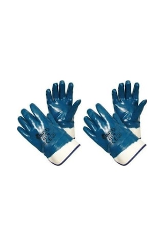 Nalburkent Bay-el El170 Nitril Kaplama İş Eldiveni 10 Beden Petrolcü Sıvacı 2 Çift