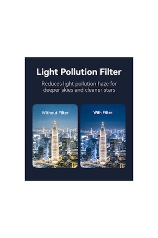Telesin Osmo Pocket 3 Light Pollution Filter Osmo Pocket 3 Işık Kirliliği Filtresi