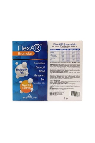 Flexar Bromelain 30 Tablet 3 Adet
