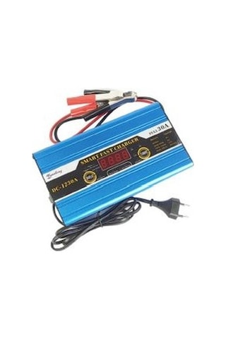 Powermaster Dc-1230 12 Volt Max 30 Amper Akü Şarj Cihazı Aleti Oto Araç Karavan İçin Uygun Devre Korumalı