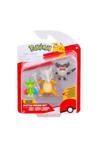 Pokemon Battle 3'lü Figür Seti Pkw4095