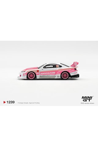 Mini Gt 1:64 Nissan Silvia S15 Lb-super Silhouette Amoculture Model Araba