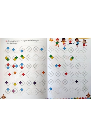 4 - 6 Yaş Matematik. Kodlama ve Dikkat ve Zeka Geliştirici Etkin