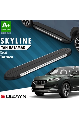 S-dizayn Seat Tarraco Skyline Krom Yan Basamak 193 Cm 2018-2024 A+ Kalite