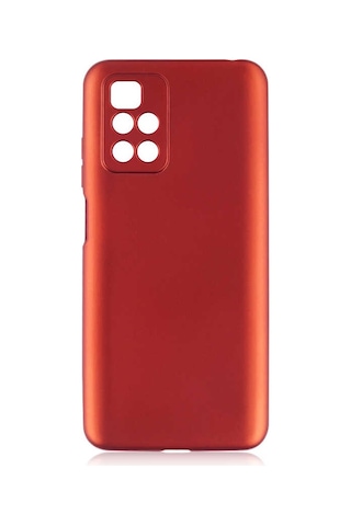 xiaomi Redmi 10 Kılıf Kamera Çıkıntılı Soft Silikon Rose Gold