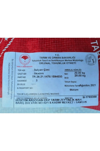 ReyGRass Otu Süt Otu Tohumu 5 KG